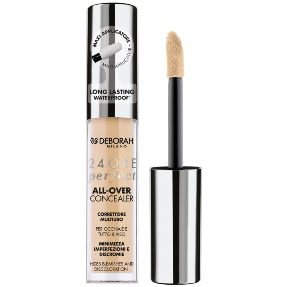 DEBORAH Корректор жидкий 24 ORE PERFECT ALL OVER CONCEALER тон 2.1 светлый #1