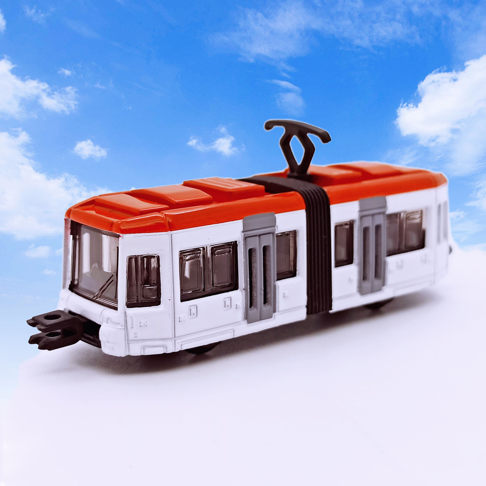 Трамвай городской Siku 1011 металлическая, коллекционная игрушка - сику  #1