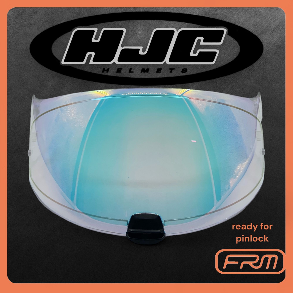 Визор для шлема HJC HJ-20M IS-17 C70 FG-17 FG-ST прозрачный красно-золотой  #1