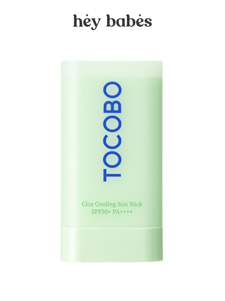 Солнцезащитный стик с экстрактом центеллы TOCOBO Cica Cooling Sun Stick  #1