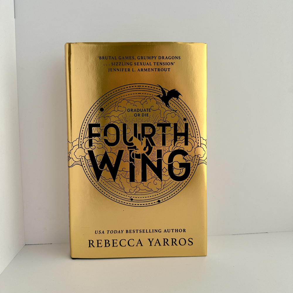 Fourth wing Rebecca Yarros (Hardcover) #1