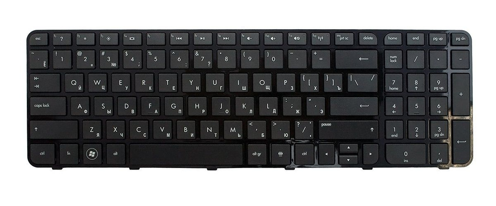 Клавиатура для ноутбука HP Pavilion G6-2157sr с рамкой #1