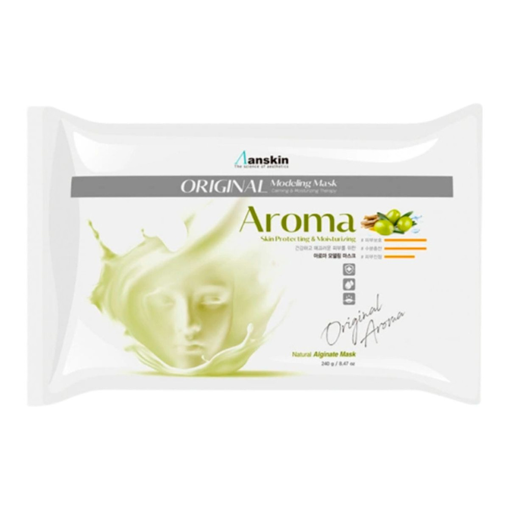 Альгинатная антивозрастная маска с питательным эффектом Anskin Aroma Modeling Mask 240 г  #1