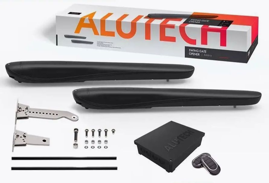 Alutech AM-5000KIT автоматика для распашных ворот (2 привода, блок упр., 2 пульта)  #1