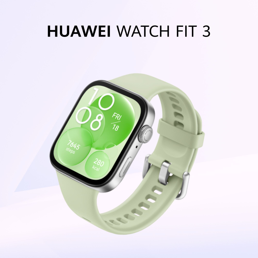 HUAWEI Фитнес-браслет WATCH FIT 3, зеленый #1