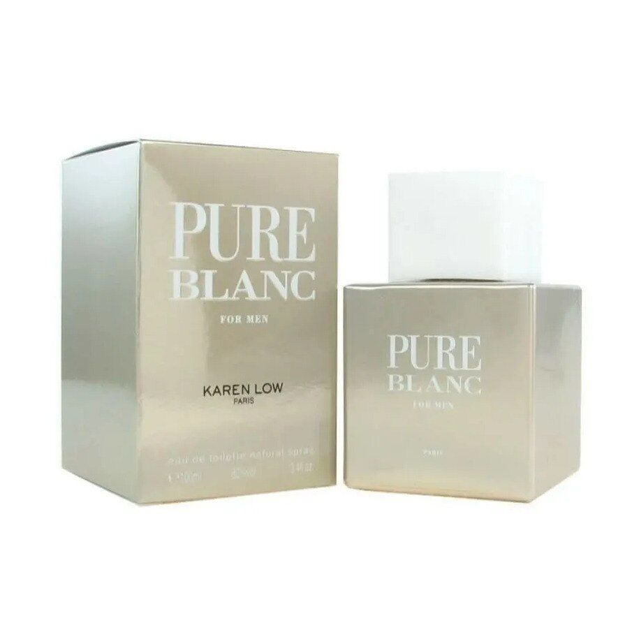 GEPARLYS PARFUMS PARIS Туалетная вода Geparlys Karen Low мужская Pure Blanc 100мл 100 мл  #1