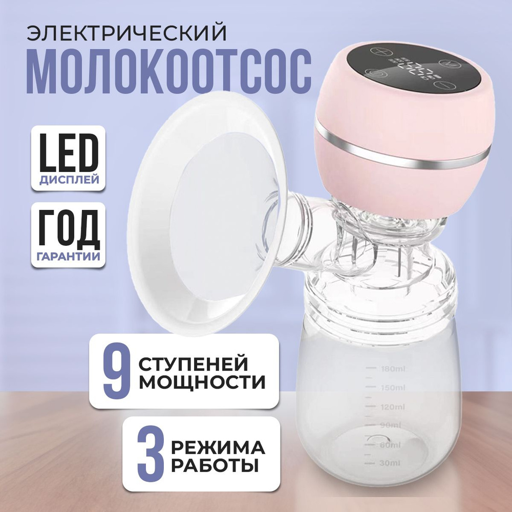 Молокоотсос электрический беспроводной, набор для кормления  #1
