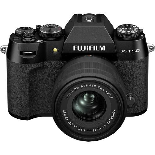 Беззеркальный фотоаппарат Fujifilm X-T50 Kit XC 15-45mm, Черный. #1