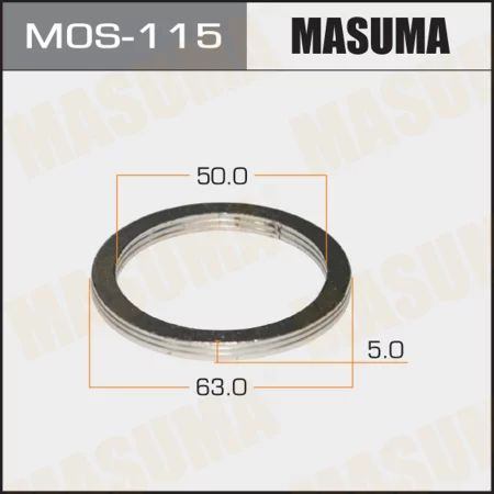 Masuma Прокладка глушителя, арт. MOS-115, 1 шт. #1
