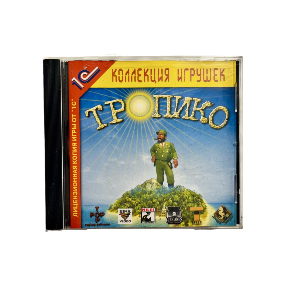 Игра CD Tropico (Strategy, RTS, 2002, Фаргус) #1