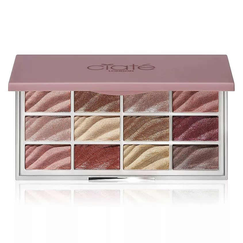 CIATE LONDON Палетка теней для век 12 оттенков Velvet Palettes, Bronzed, 12г  #1