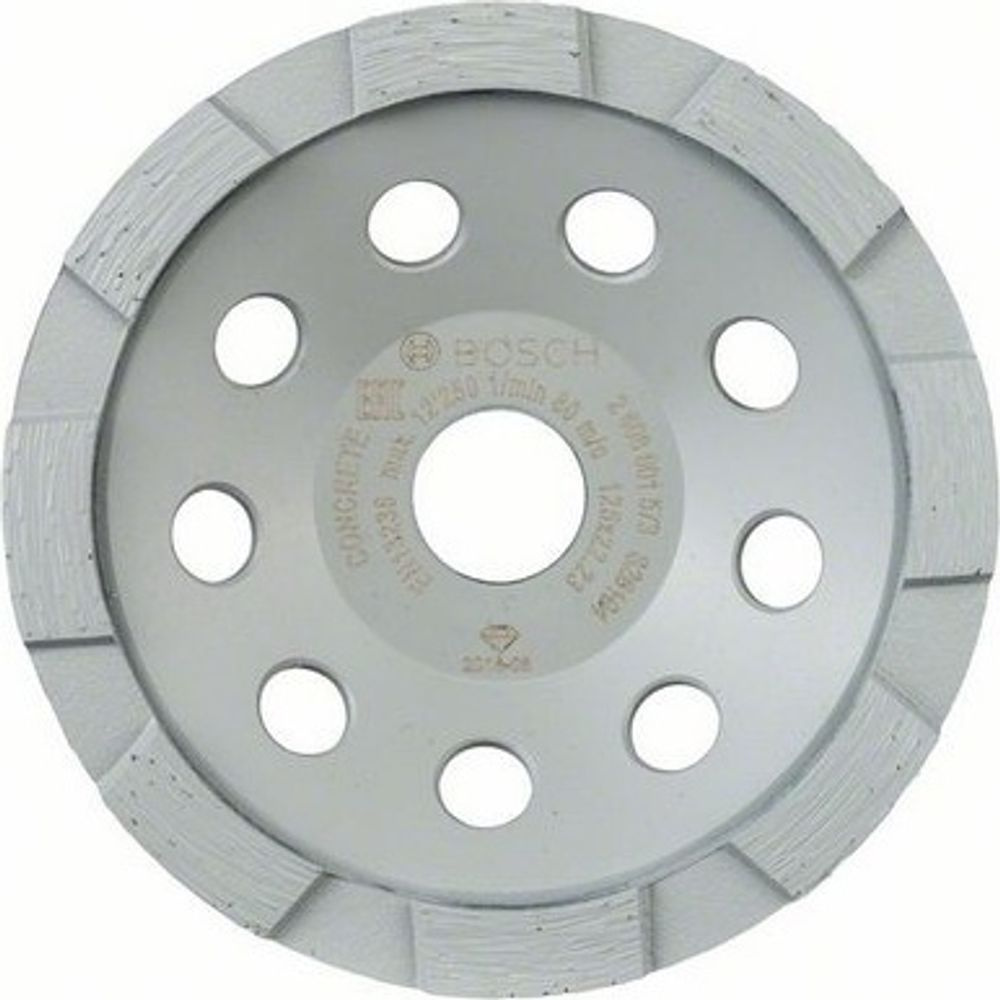 Шлифовальная алмазная чашка 125х22мм Standard for Concrete BOSCH 2608601573  #1