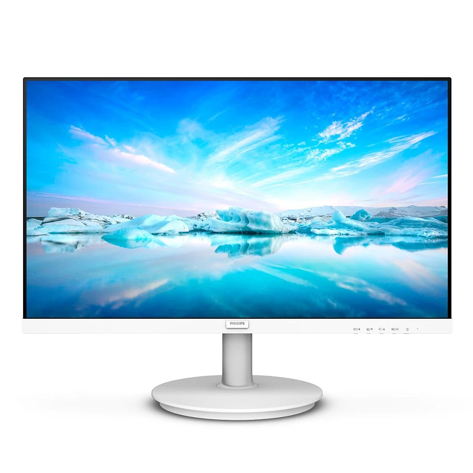 Philips 23.8" Монитор 241V8AW (00/01), белый #1