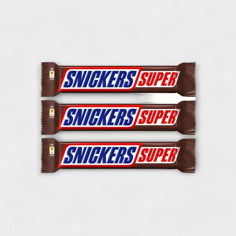 Шоколадный батончик Snickers, 80г х 3шт #1