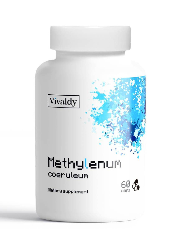 Метиленовый синий от стресса Methylenum coeruleum 60 капсул #1