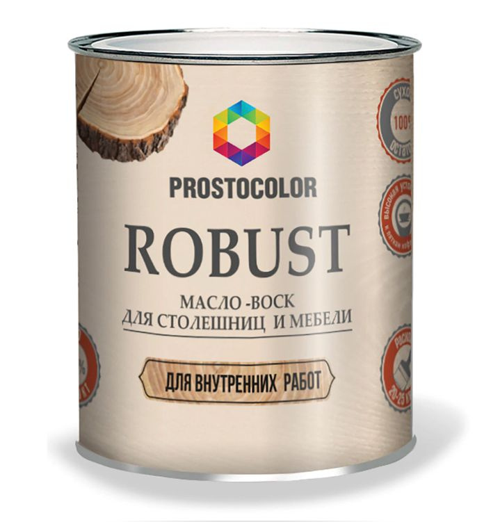 Масло-воск для столешниц и мебели PROSTOCOLOR Robust 0,75 л можжевельник  #1