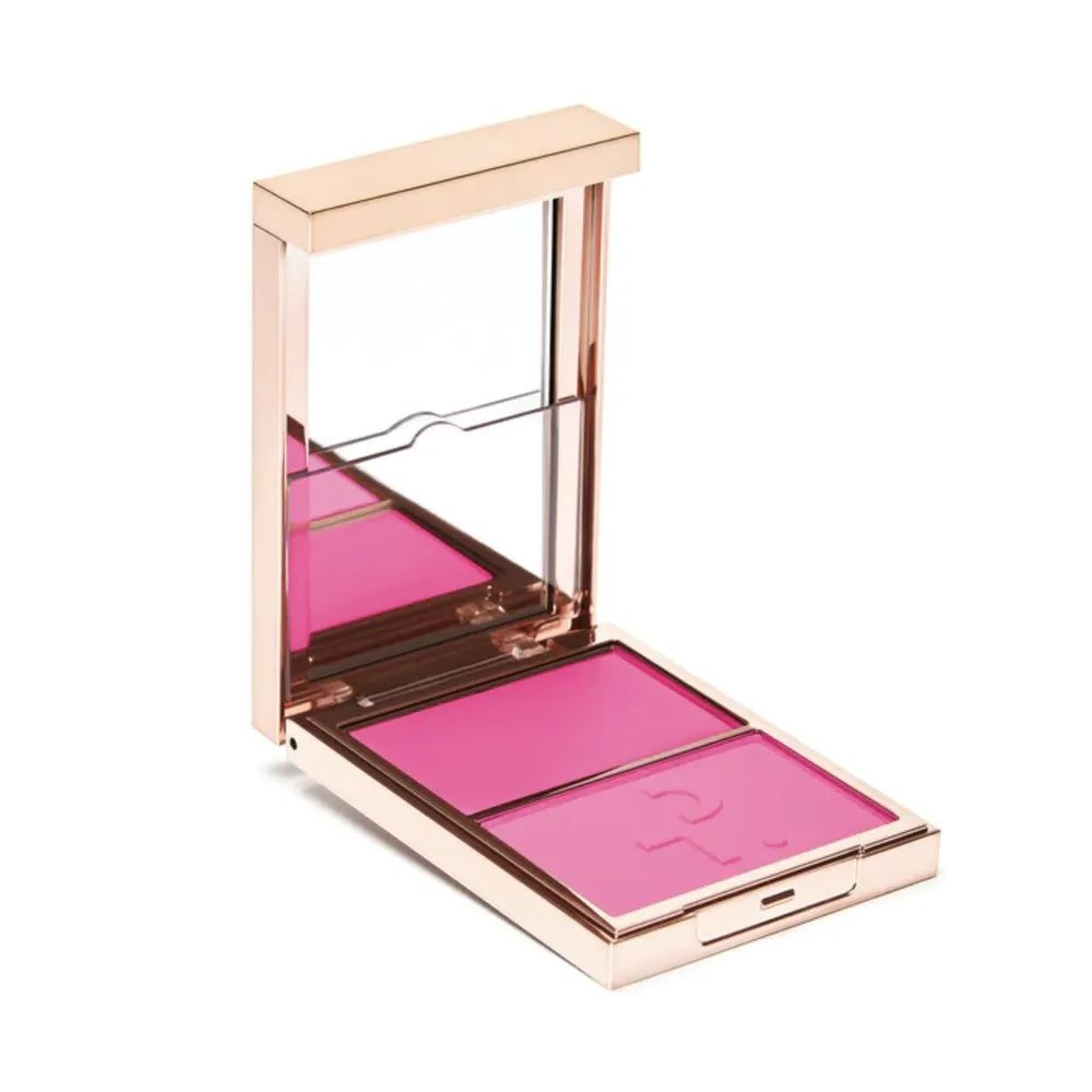 Двойные румяна Patrick Ta MAJOR HEADLINES DOUBLE-TAKE CREME & POWDER BLUSH DUO She's Giving  #1