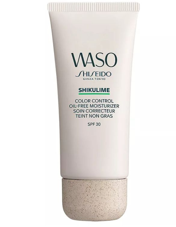 SHISEIDO Увлажняющий крем, выравнивающий тон кожи, без содержания масел, SPF 30 Waso Shikulime, 50 мл #1