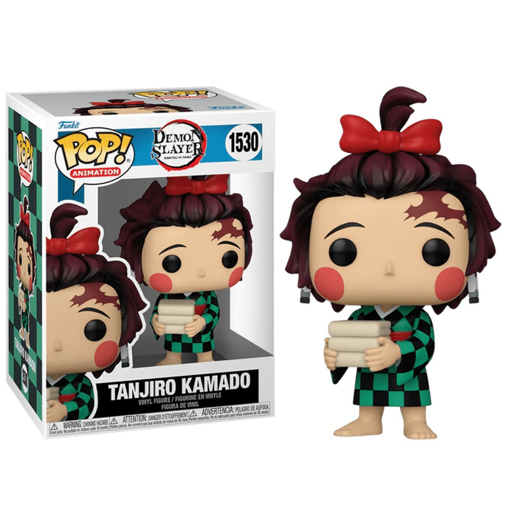 Фигурка Funko Pop! Demon Slayer: Tanjiro Kamado Kimono (Фанко Поп Танджиро Камадо из аниме Клинок, рассекающий #1