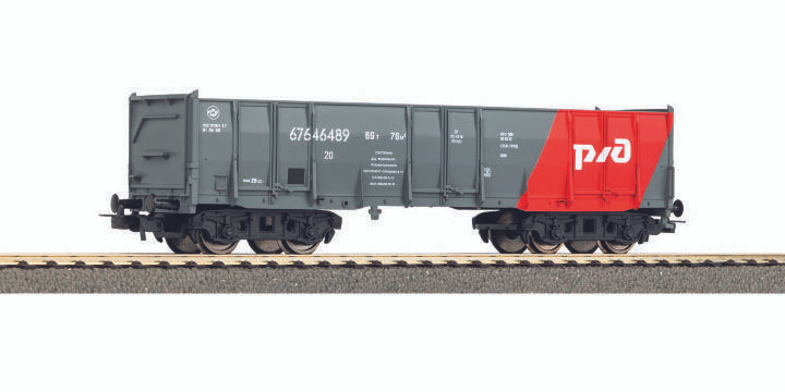 Piko 27722 Полувагон 4-осный, РЖД, Эпоха V-VI, масштаб H0, 1:87, 16,5 мм  #1