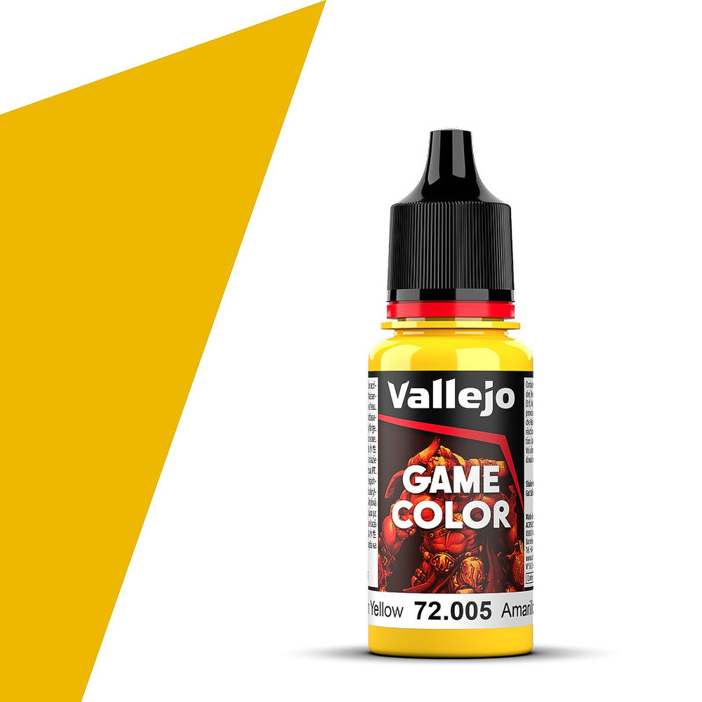 Краска Vallejo серии Game Color - Moon Yellow 72005 (18 мл) #1