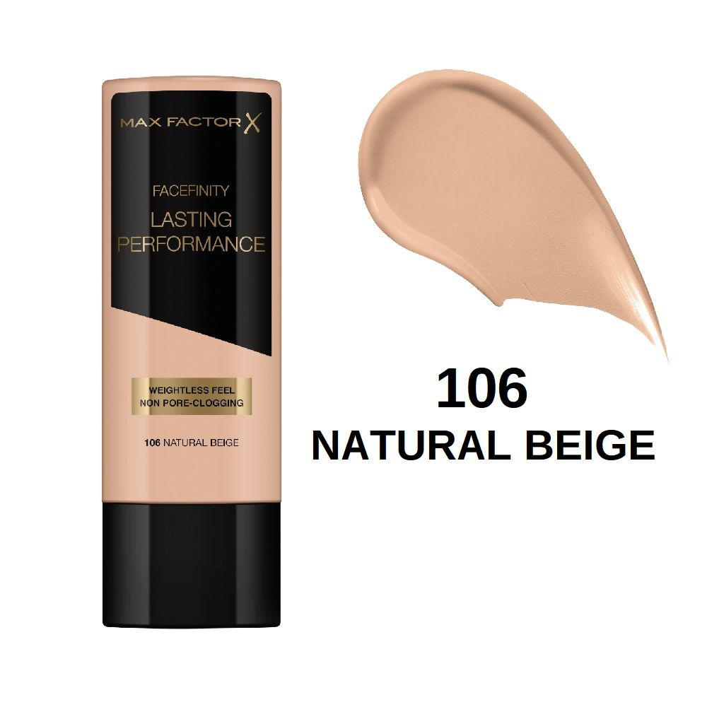 Тональная основа Max Factor Lasting Performance 106 Natural Beige, 35 г #1