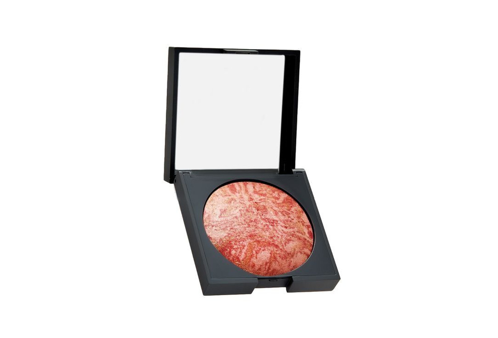 Румяна для лица компактные запеченные ALIX AVIEN Baked blush 103 sparkling cinnamon, 11 мл  #1