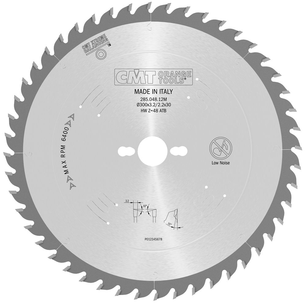 Пильный диск СМТ Италия продольный рез 300x30x3,2/2,2Z 36 #1