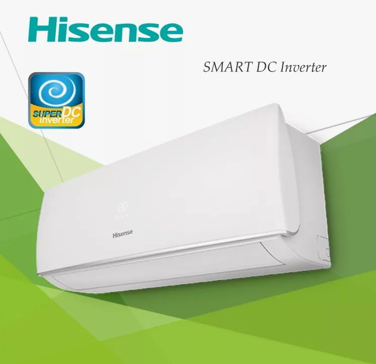 Кондиционер настенный, сплит-система Hisense SMART DC Inverter R32 AS-13UW4RYDDB03  #1