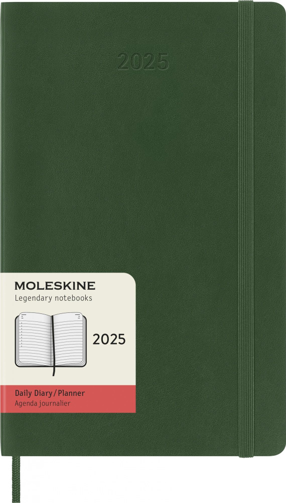 Ежедневник Moleskine CLASSIC SOFT Large 130х210 мм 400 страниц датированный 2025г  #1