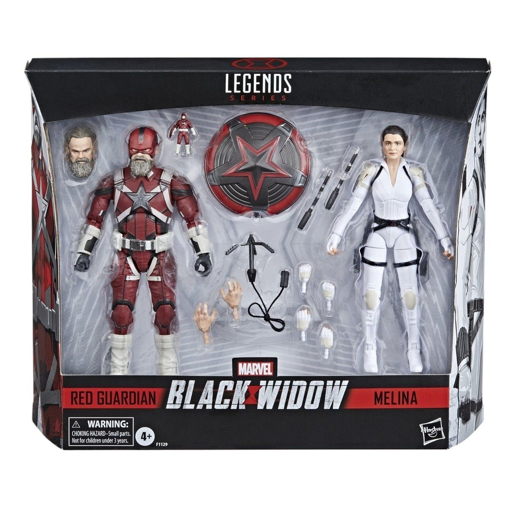 Hasbro фигурки Marvel Legends Series Action Figures Red Guardian&Melina Vostokoff -16cm;Марвел фигурки #1