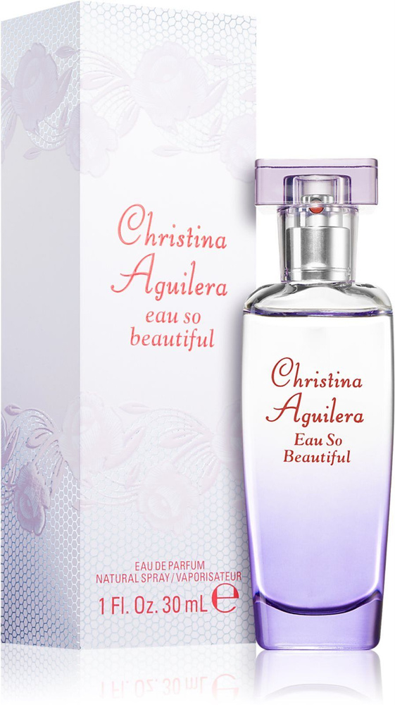 CHRISTINA AGUILERA Eau So Beautiful lady 30ml женская парфюмерная вода #1