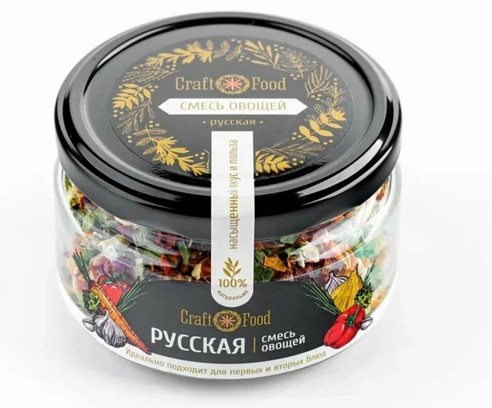 Смесь овощей "CRAFT FOOD", Русская, 90г. #1