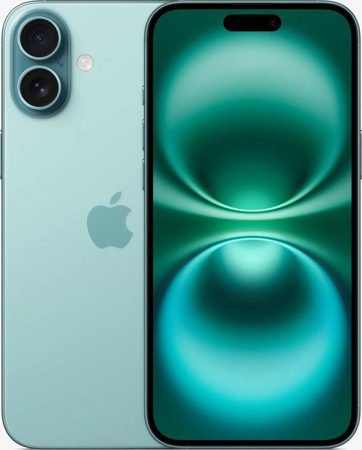 Apple Смартфон iPhone 16 Plus 128Gb Teal 8/128 ГБ, зеленый #1