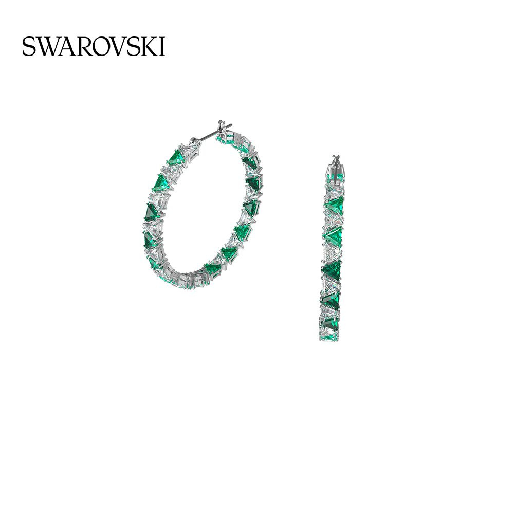 Swarovski Серьги кольца #1