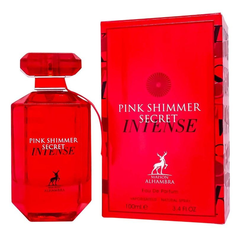 Вода парфюмерная Парфюмерная вода Alhambra Pink Shimmer Secret Intense 100 мл женская 100 мл  #1