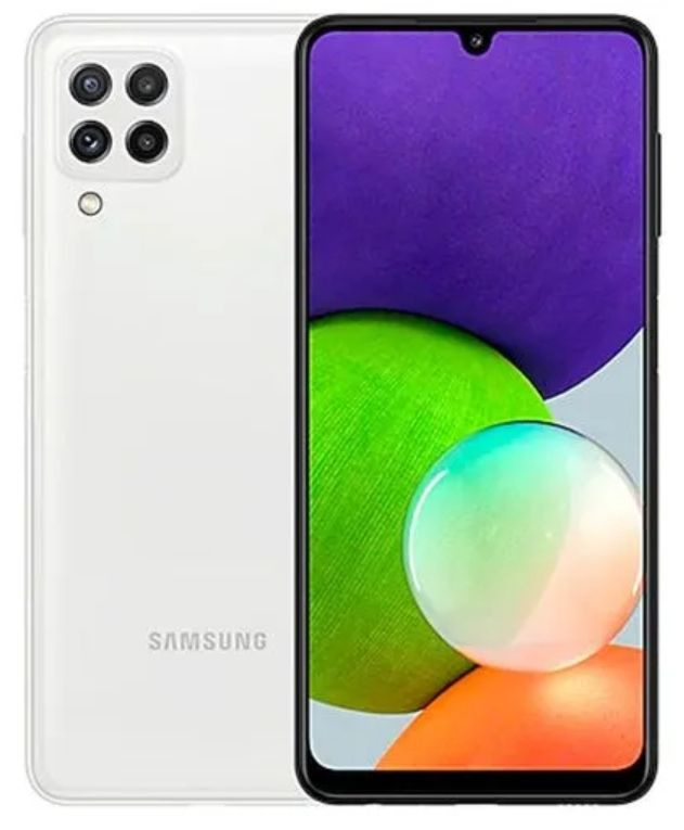 Samsung Смартфон Galaxy A22  5G（Двойная карта）global. 4/128 ГБ, белый #1