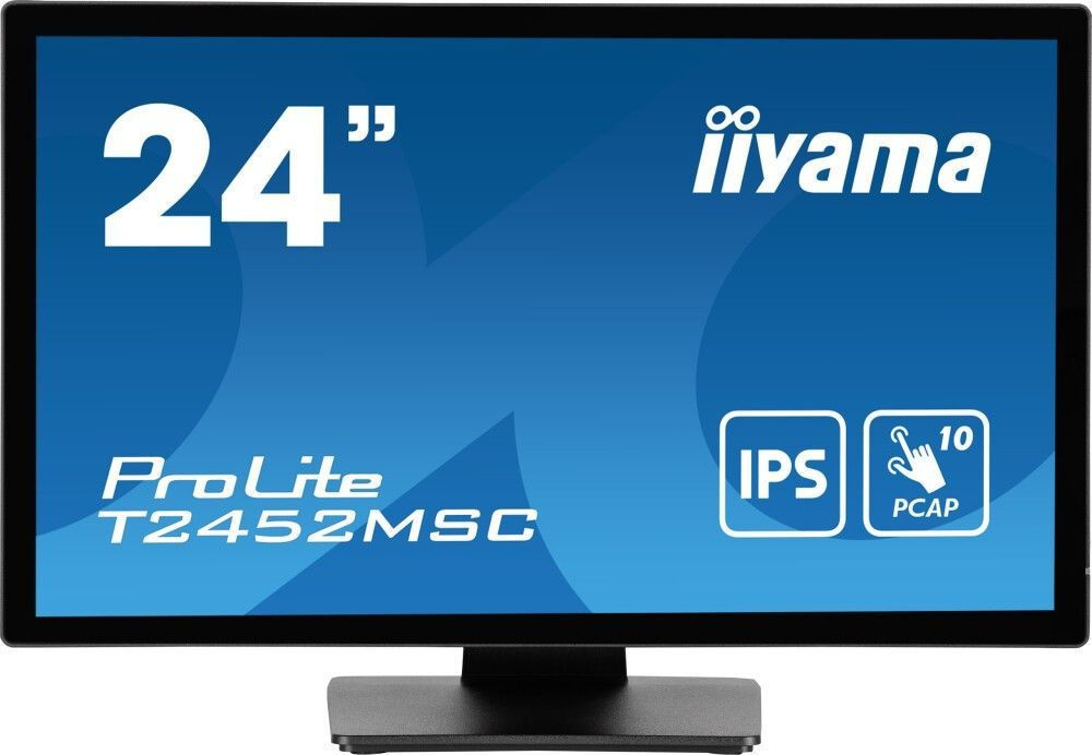 iiyama 23.8" Монитор T2452MSC-B1, черный #1