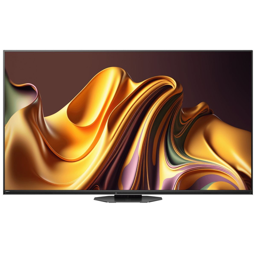 Hisense Телевизор 65" 4K UHD, серый #1