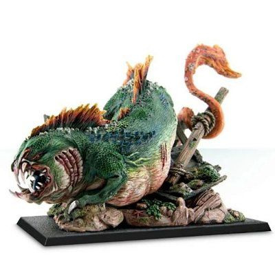 Смола Миниатюра Merwyrm Warhammer AOS / миниатюр для настольной игры Упражнения для раскрашивания  #1