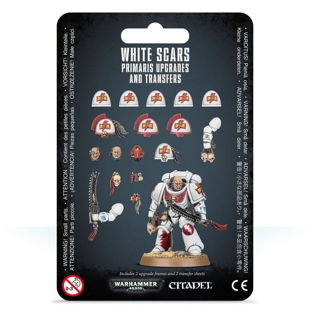 Миниатюры Warhammer 40000: White Scars - Primaris Upgrades and Transfers #1