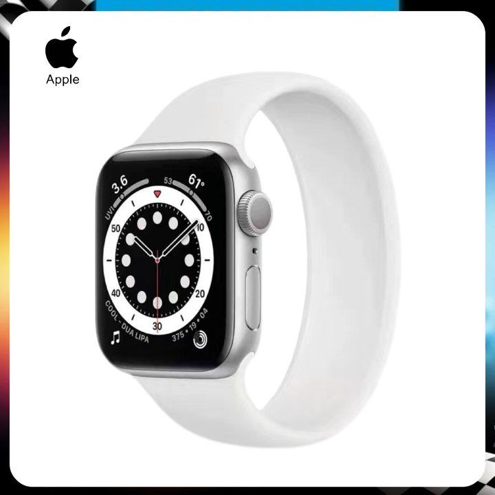 Apple Умные часы Watch S6 GPS, 40mm, серебро #1