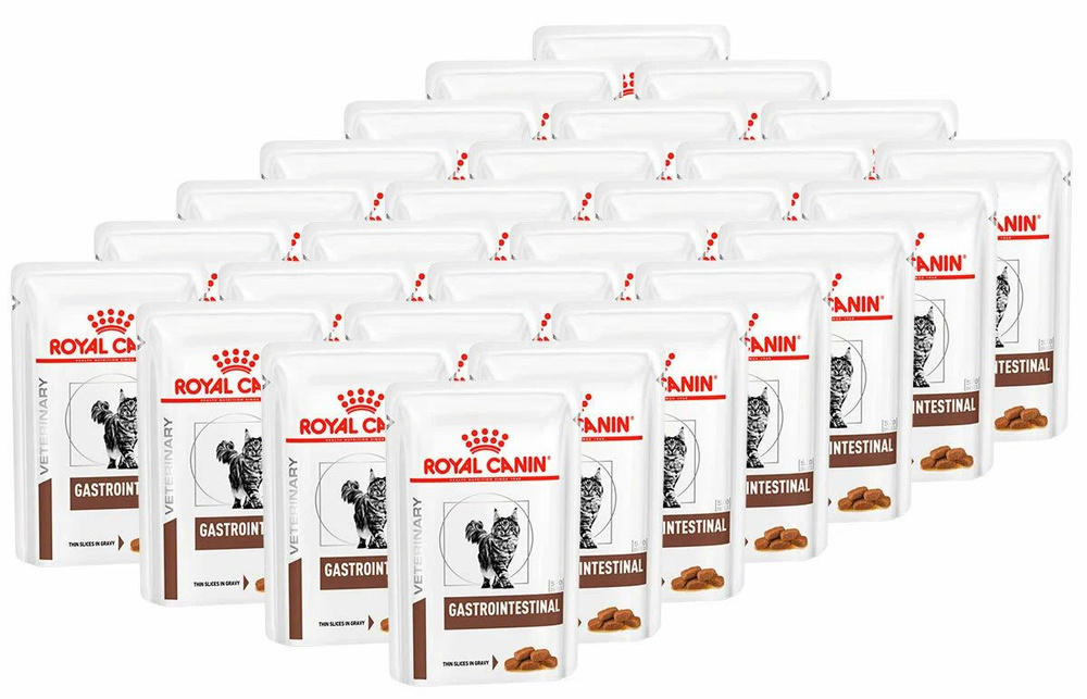 Влажный лечебный корм для кошек ROYAL CANIN GASTROINTESTINAL при заболевании желудочно-кишечного тракта #1