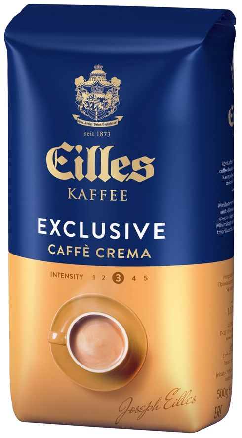 Кофе в зернах Eilles EXCLUSIVE Caffe Crema, 500 г #1