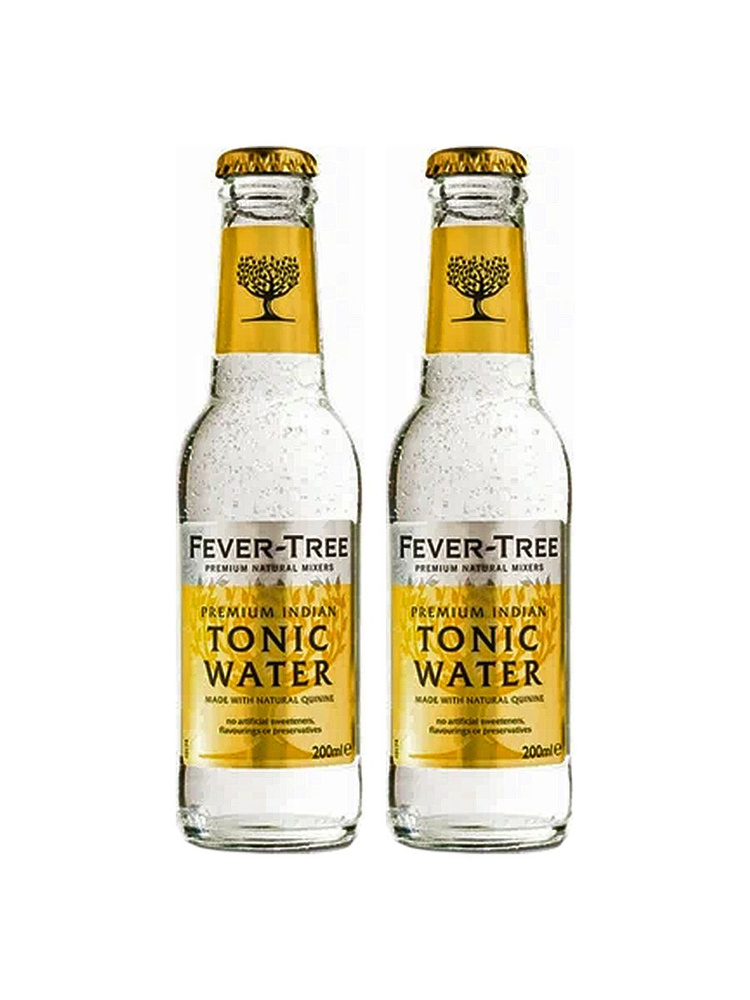 Газированный напиток Fever Tree Premium Indian Tonic Water, 2 шт x 200 мл, Великобритания  #1