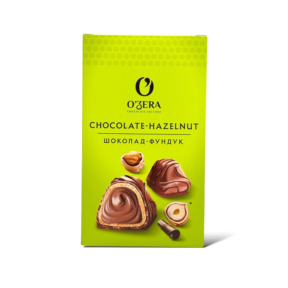 OZera, конфеты Chocolate Hazelnut (шоколад, фундук), 150 гр KDV #1