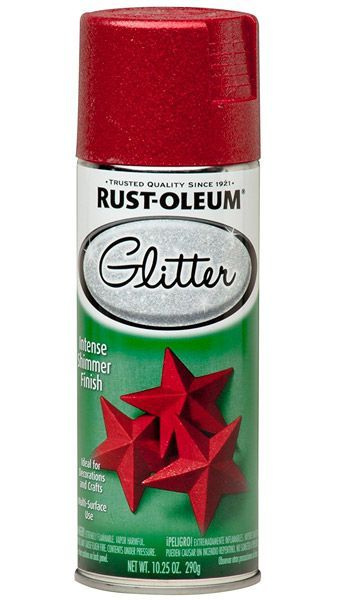 Аэрозольная краска сверкающее покрытие, глиттер-спрей Rust-Oleum Specialty Glitter, яркий металлик, Быстросохнущая, #1