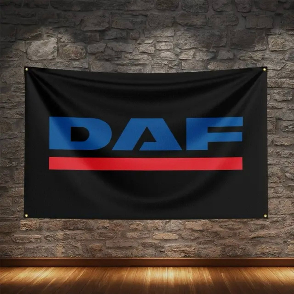 Флаг плакат баннер DAF Trucks NV #1