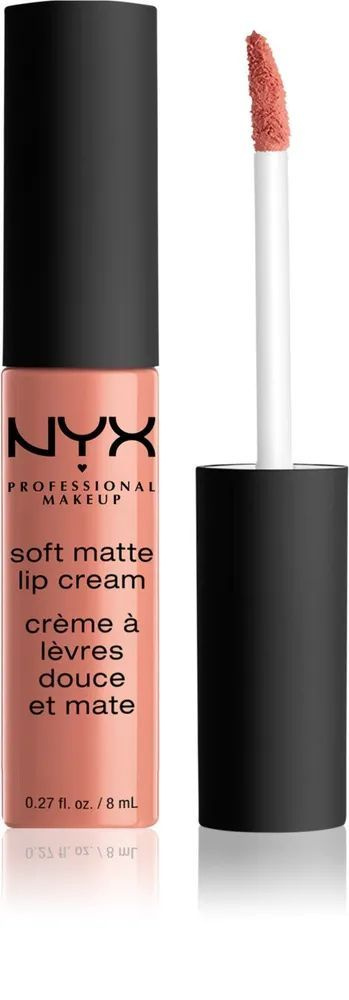 NYX Professional Makeup Soft Matte Lip Cream - легкая матовая жидкая помада / 02 Stockholm 8 ml  #1