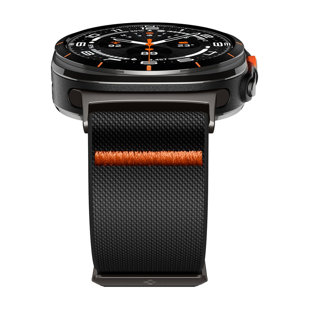 Ремешок Spigen на Galaxy Watch Ultra (AMP08772) Lite Fit / Спиген Ремешок для Галакси Вотч Ультра Черный #1